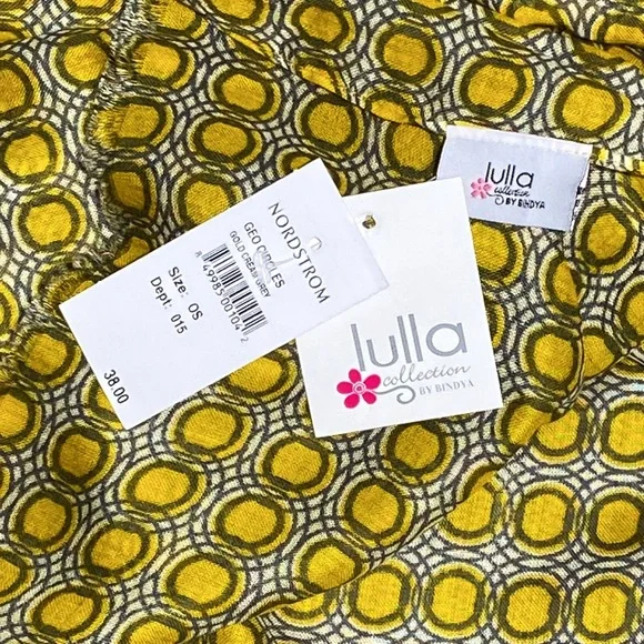 NWT Geo Circles Scarf - Picture 2 of 6